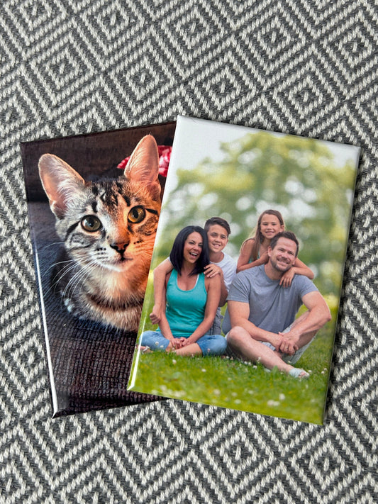 Custom Photo Magnets (Set of 2)