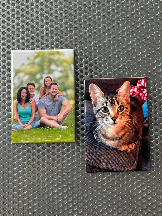 Custom Photo Magnets (Set of 2)