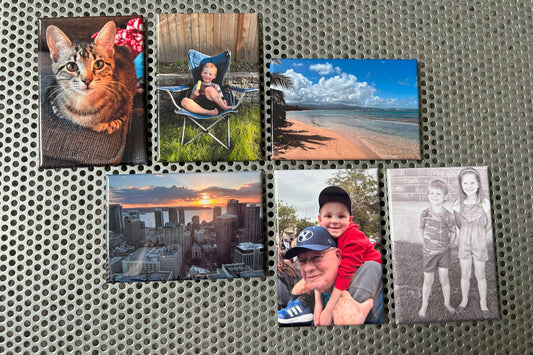 Custom Photo Magnets (Set of 6)